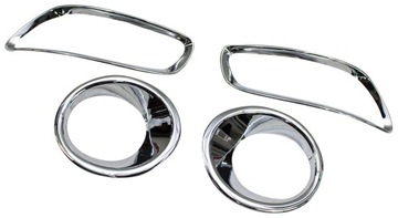 OSŁONA HALOGENU PRZÓD+ TYŁ HYUNDAI SANTA FE 10-12