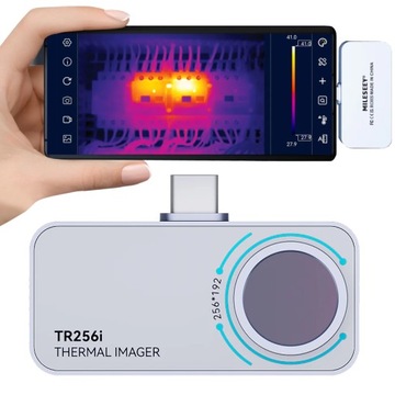 KAMERA TERMOWIZYJNA USB-C DO TELEFONU Z ANDROIDEM: DOKŁADNOŚĆ -15 DO +600
