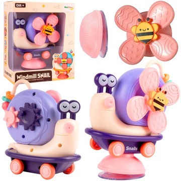 СЕНСОРНАЯ ИГРУШКА ДЛЯ ДЕТЕЙ НА УЛИТКЕ ВАННА СПИННЕР ВЕТРЯНАЯ МЕЛЬНИЦА