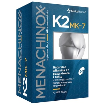 Xenico Pharma Menachinox K2 - zdrowe kości 60 kaps