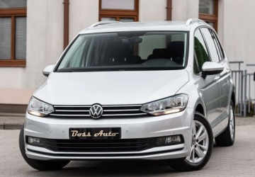 Volkswagen Touran III 2.0 TDI 150KM 2020 Volkswagen Touran 2.0TDI 150KM DSG Navi 7 Osob Alu 2xPdc Serwis Gwarancjia, zdjęcie 4