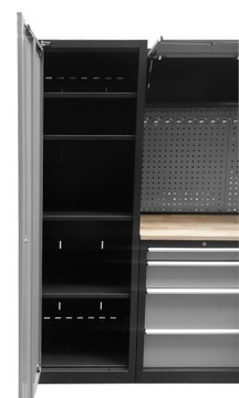 МЕБЕЛЬ ДЛЯ МАСТЕРСКОЙ КНИЖНЫЙ ШКАФ 325см РАБОЧИЙ СТОЛ ШКАФ ШКАФЫ ДЛЯ ИНСТРУМЕНТОВ