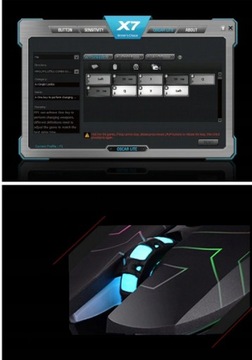 A4Tech XGAME X89 MAZE RGB Gaming Mouse