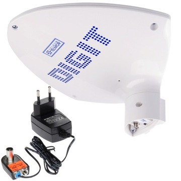 TELMOR ANTENA DIGIT ACTIVA AKTYWNA DVB-T2 4K MUX8
