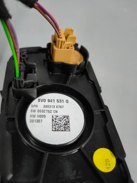 AUDI A3 8V 12- SPÍNAČ PŘEPÍNAČ SVĚTEL 8V0941531Q