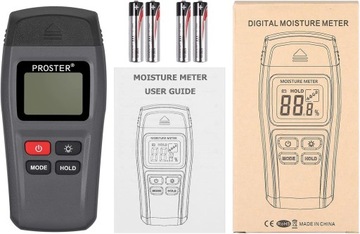 ИЗМЕРИТЕЛЬ ВЛАЖНОСТИ ИЗМЕРИТЕЛЬ ВЛАЖНОСТИ ДЕРЕВА ЖК-дисплей + батарейки