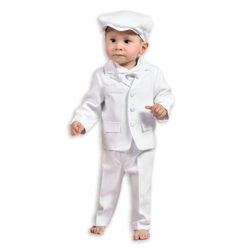 Garnitur Biały na chrzest