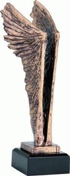 Nagroda biznesowa SKRZYDŁA 26cm + tabliczka
