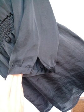 Elegancka czarna bluzka tunika Yessica C&A M S