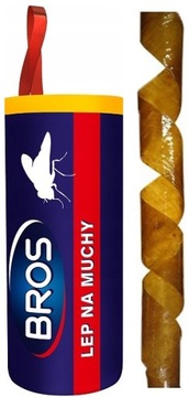 Bros lep na muchy okrągły 100szt