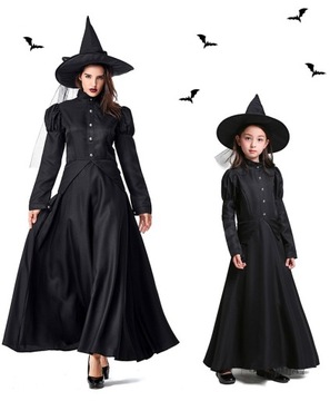 STRÓJ KARNAWAŁ HALLOWEEN Sukienka przebranie