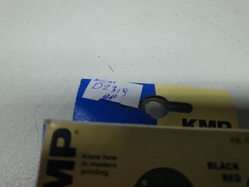 Красящая лента KMP Black Red / D2319