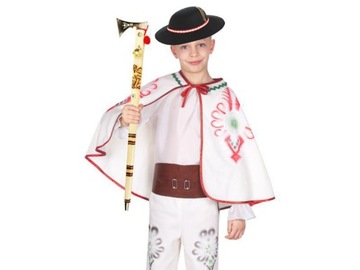 KOSTIUM GÓRAL JANOSIK HARNAŚ SPODNIE PAS 146-158