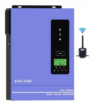 Inwerter falownik hybrydowy off grid EVO 3200 3.2 kW 1-faza WIFI