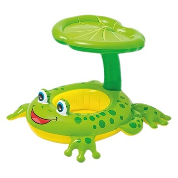 ДЕТСКОЕ КОЛЕСО ДЛЯ ПЛАВАНИЯ С СИДЕНЬЕМ И ВЕРШИНКОЙ, FROG FROG