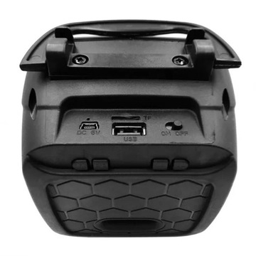БЕСПРОВОДНОЕ РАДИО BLUETOOTH RGB ДИНАМИК ДЛЯ ТЕЛЕФОНА, СМАРТФОНА, ЧЕРНЫЙ, НОВЫЙ