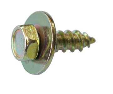 10x КРЕПЛИТЕЛЬНЫЙ ВИНТ ЗАЖИМ ДЛЯ КРЫШКИ КОЛЕСНОЙ АРКИ БАМПЕРА 6,3x19