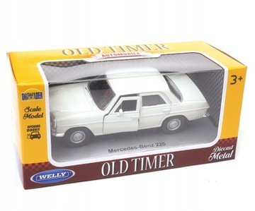 Mercedes-Benz 220 1:34-39 модель WELLY белый