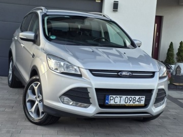 Ford Kuga II 2014 Ford Kuga bardzo zadbany /zarejestrowany/ NISKI PR, zdjęcie 28
