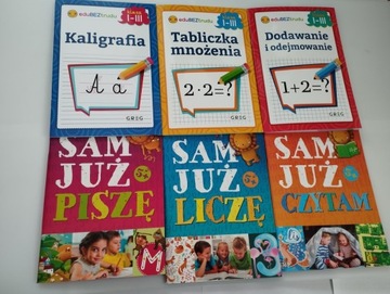 Zestaw KALIGRAFIA, DODAWANIE ODEJMOWANIE, TABLICZK