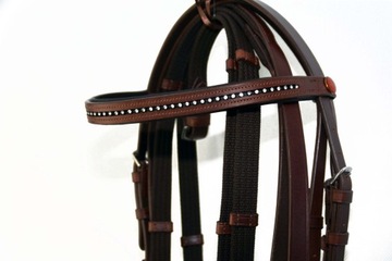 УЗДЕЦА + АНАТОМИЧЕСКИЕ ПОВОДА, ПРОФИЛИРОВАННЫЕ, ПОЛНЫЙ РАЗМЕР