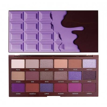 Палетка теней для век Makeup Revolution Violet Chocolate