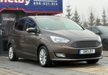 Ford C-MAX II Grand C-MAX Facelifting 1.5 EcoBoost 150KM 2018 Ford C-MAX 1.5BENZ. 150KM Klimatronik Led Navi Tempomat Stan Bdb PO OPLATA, zdjęcie 4