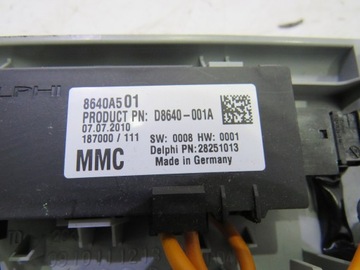 SENZOR POHYBU ALARMU MITSUBISHI ASX 11R 8640A501