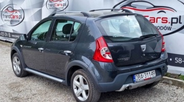 Dacia Sandero I Hatchback 5d 1.6 MPI 87KM 2009 Dacia Sandero Stepway 1.6 87 KM I rej 2010 r. Navi bezwypadkowa serwisowa, zdjęcie 11
