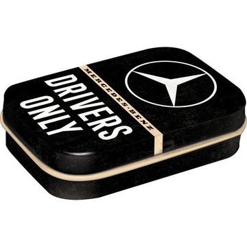 Miętówki MERCEDES-BENZ DRIVERS ONLY metal pudełko