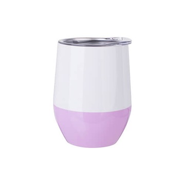 Kubek do grzanego wina 360 ml - biało-fioletowy