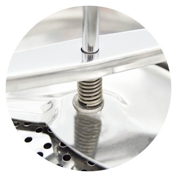 Толкатель для фруктов, томатов и овощей, 20 см, соковыжималка из нержавеющей стали