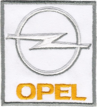 Naszywka termoprzylepna haftowana OPEL