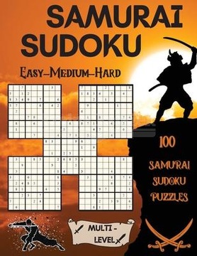 Samurai Sudoku: 100 Samurai Sudoku Puzzles 33 Easy