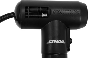 АВТОМОБИЛЬНЫЙ МИНИ-КОМПРЕССОР STHOR 100PSI 25Л/МИН АККУМУЛЯТОРНЫЙ НАСОС С LED-СВЕТОДИОДОМ