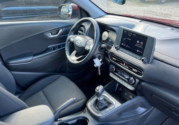 Hyundai Kona I Crossover Facelifting 1.0 T-GDI 120KM 2021 Hyundai Kona 1.0T-GDI 120KM Klimatronik Navi Led Virtual Stan Bdb ZAREJEST, zdjęcie 18