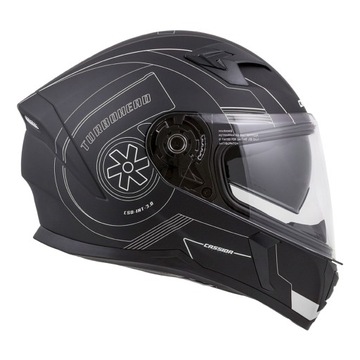 + ЧЕРНЫЙ МОТОШЛЕМ CASSIDA 3.0 NEW XS
