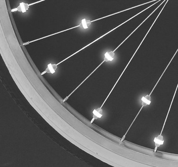 ШАРИКИ БУСИНЫ ВЕЛОСИПЕДНЫЕ СПИЦЫ BIKE 36x REFLECTIVE