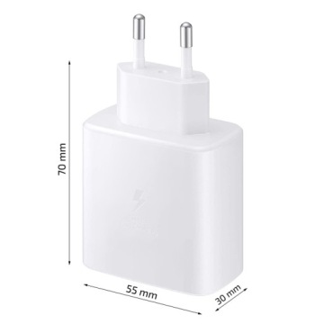 ЗАРЯДНОЕ УСТРОЙСТВО CUB 45 Вт USB C КАБЕЛЬ ДЛЯ SAMSUNG GALAXY