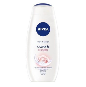 NIVEA ЖЕНСКИЙ ГЕЛЬ ДЛЯ ДУША МАСЛО РОЗЫ И МИНДАЛЬЯ 500МЛ