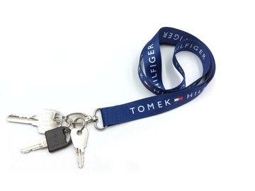 Темно-синий ремешок Tomek Hilfiger для ключей телефона