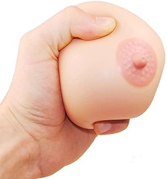 ГНИОТЕК АНТИСТРЕССОВЫЙ ГРУДНОЙ ОБЪЕМ БОЛЬШОЙ РЕЗИНОВЫЙ ПОДАРОК