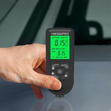 АВТОМОБИЛЬНЫЙ ИЗМЕРИТЕЛЬ ТОЛЩИНЫ КРАСКИ ЗОНД ТЕСТЕР ЖК-ДИСПЛЕЙ 0 ~ 2000 мкм