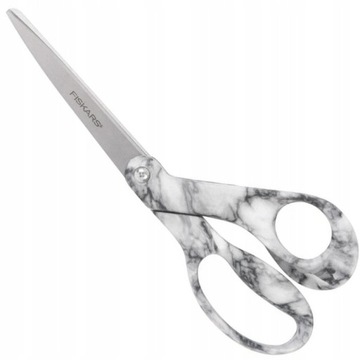 NOŻYCZKI UNIWERSALNE MARMURKOWE SZARY 21CM FISKARS