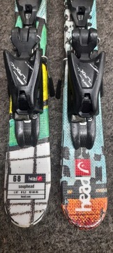 Narty freestyle HEAD 87cm z TYROLIA LRX 45 twin tip