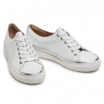 Sneakersy CAPRICE 9-23654-26 White Naplak 122 r.37