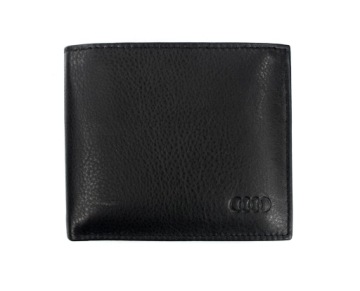 МУЖСКОЙ КОЖАНЫЙ КОШЕЛЕК + ЧЕХОЛ ИЗ ДИЛЕРСКОЙ КОЛЛЕКЦИИ AUDI