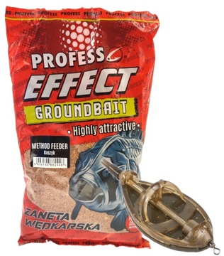 Zanęta wędkarska EFFECT Profess 650g Method Feeder
