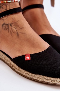 BIG STAR SHOES Эспадрильи FF274526 Черный