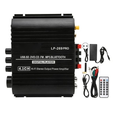 Wzmacniacz Bluetooth 5.0 Stereo HiFi 4.1-kanałowy